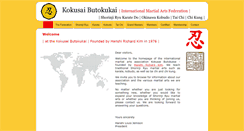 Desktop Screenshot of butokukai.info