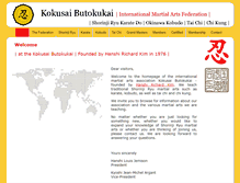 Tablet Screenshot of butokukai.info