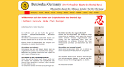 Desktop Screenshot of butokukai.de